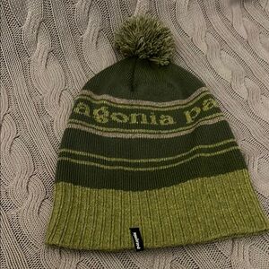 Patagonia Green Knit Beanie